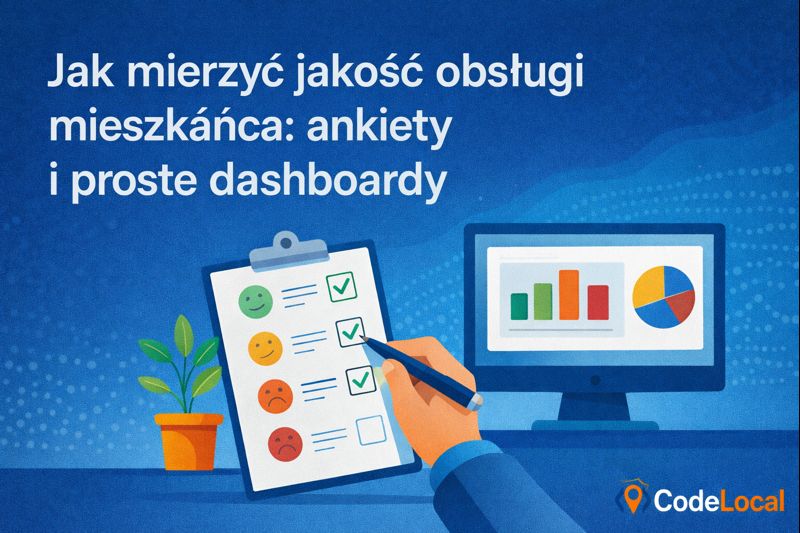 Jak mierzyć jakość obsługi mieszkańca: ankiety i proste dashboardy hero