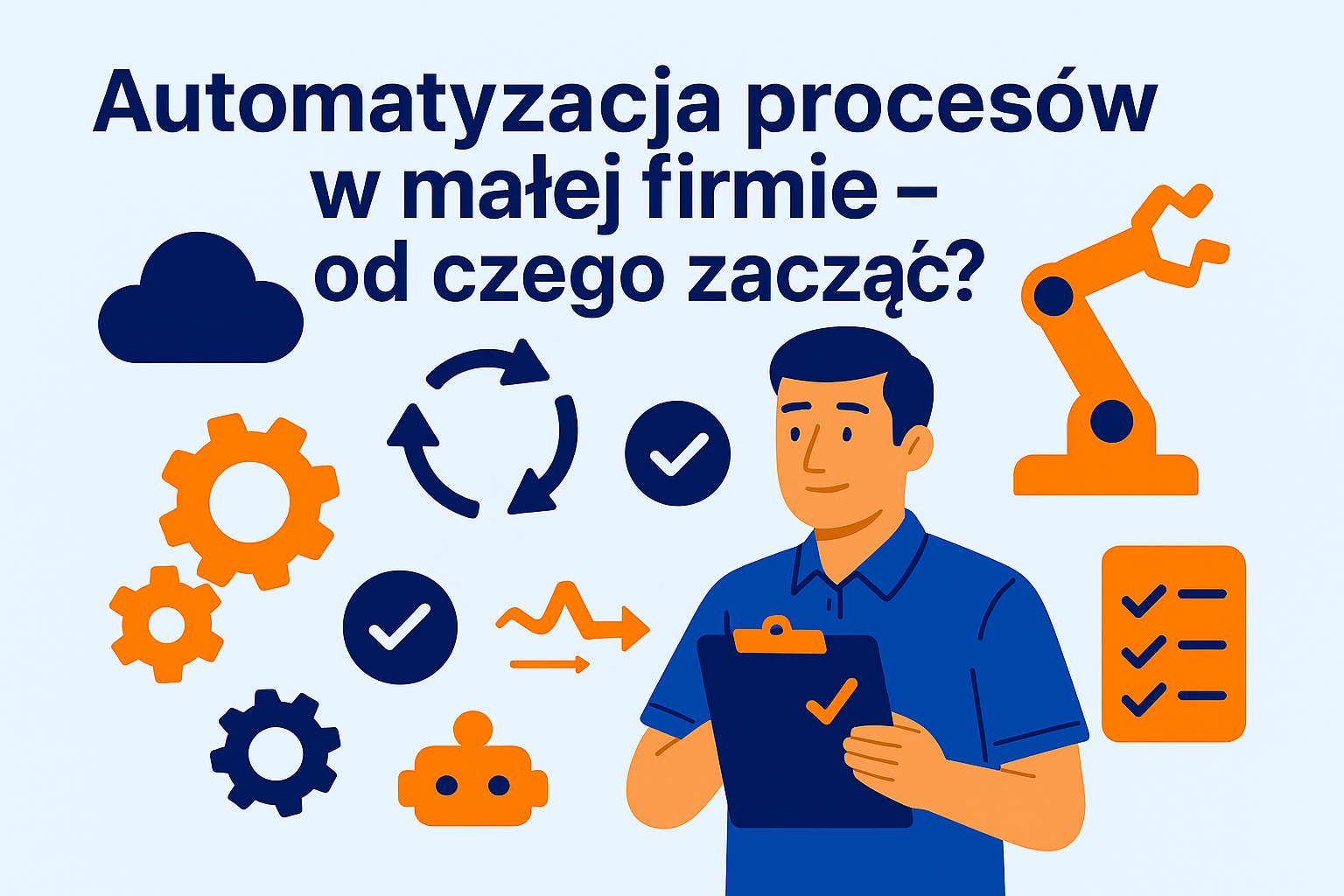 Automatyzacja procesów w małej firmie - od czego zacząć? hero