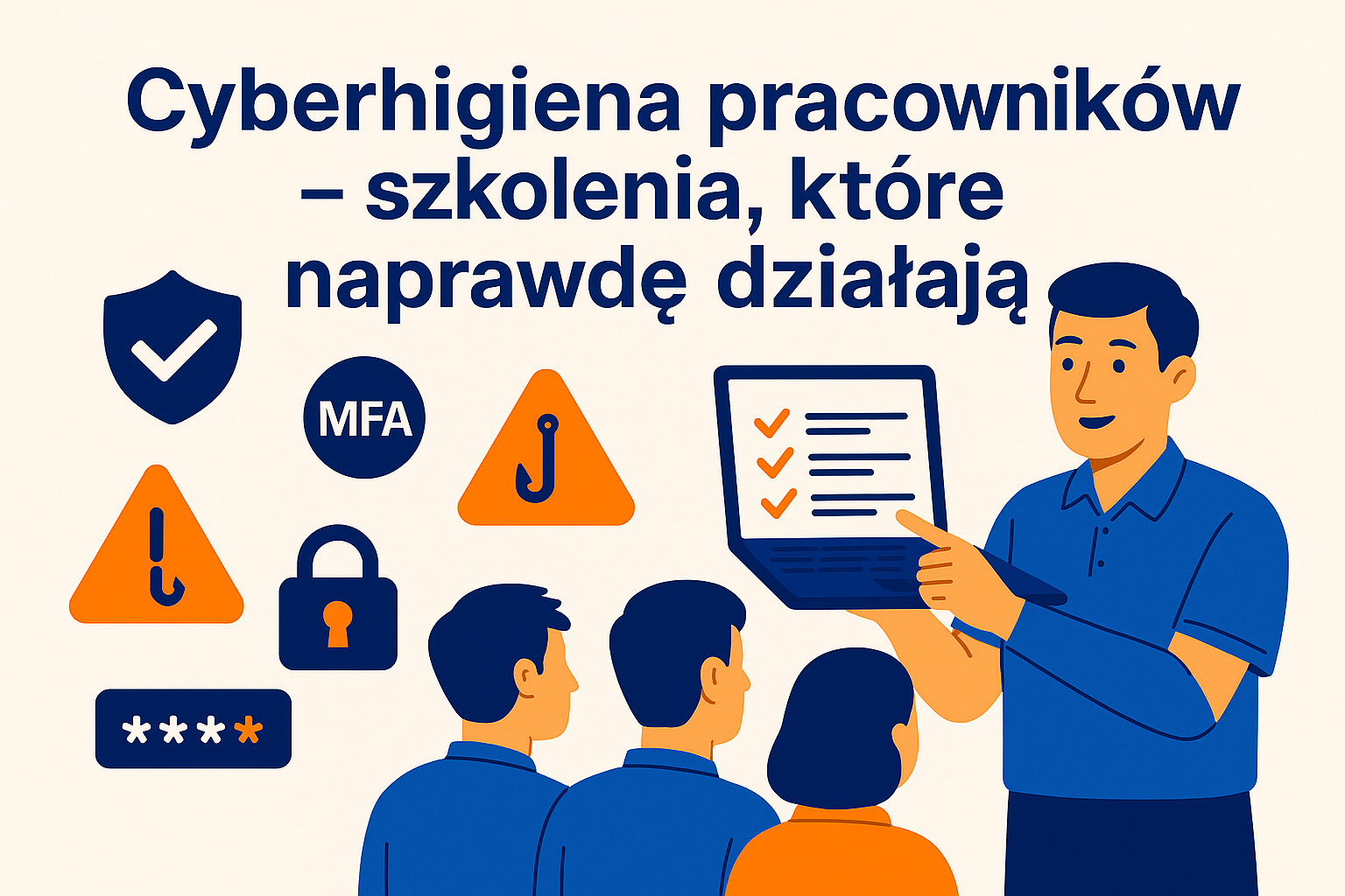 Cyberhigiena pracowników - szkolenia, które naprawdę działają hero