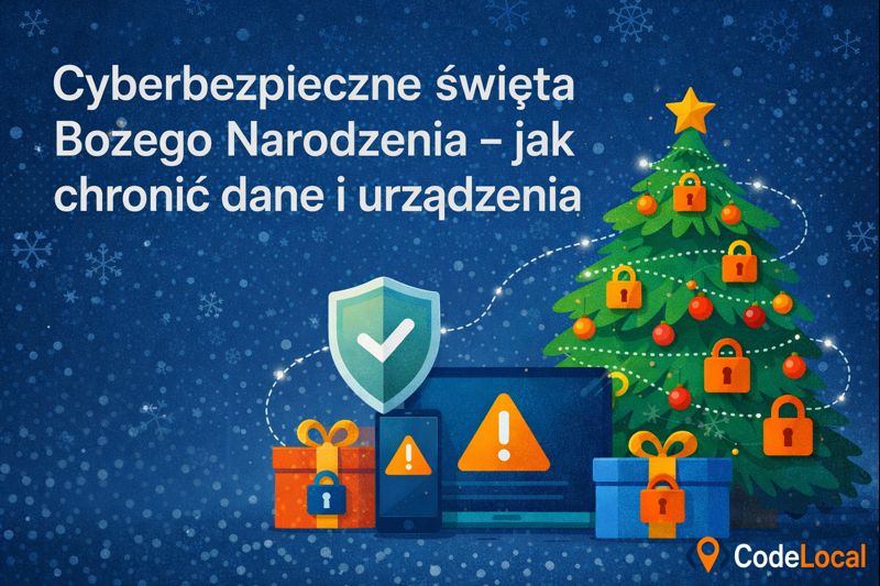 Cyberbezpieczne święta Bożego Narodzenia – jak chronić dane i urządzenia hero