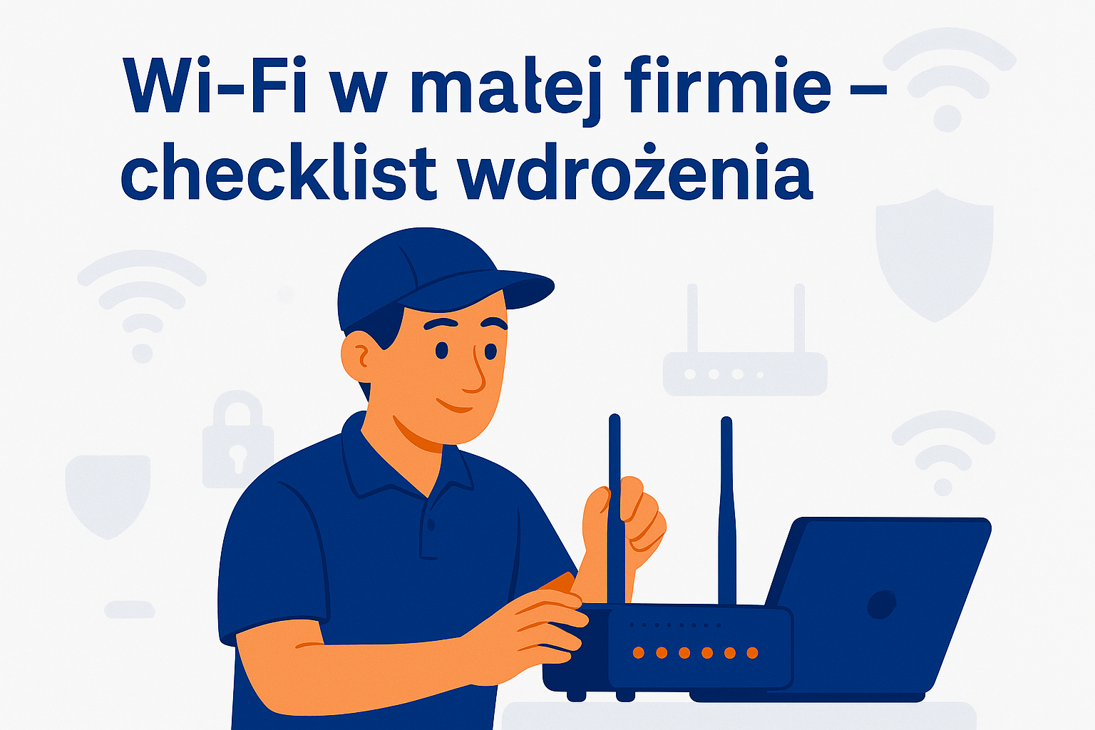 Wi-Fi w małej firmie - checklist wdrożenia hero