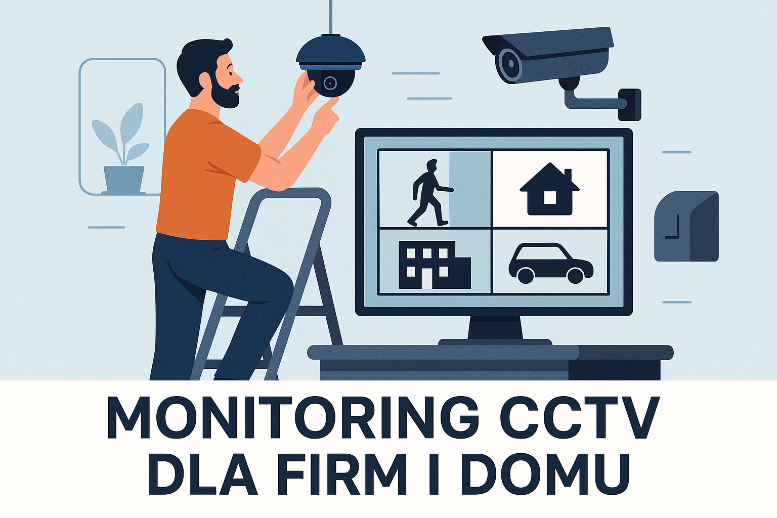Monitoring CCTV dla firm i domu